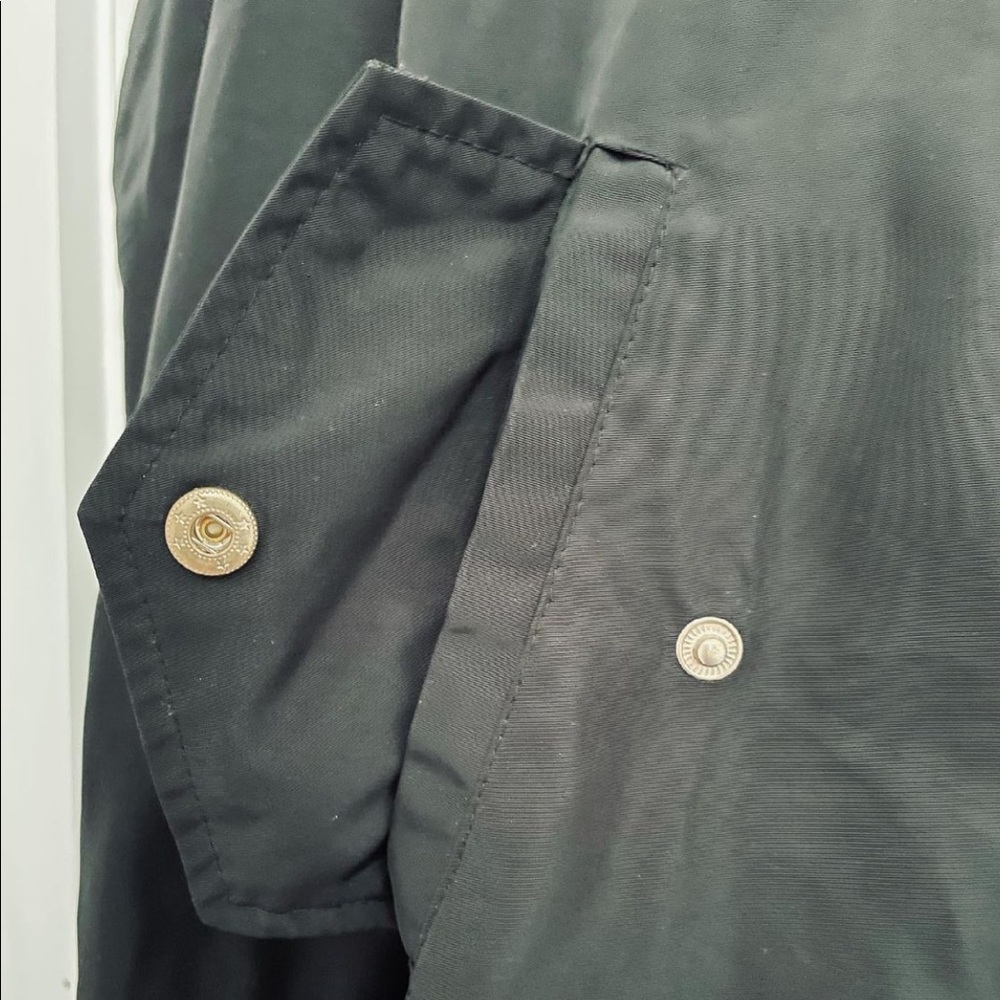 brand new!! half purple and half black raincoat
